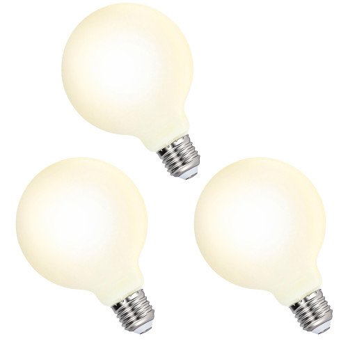 ES 4x 15W LED G95 Decor 95mm Globe 3500K Warm White Lamp E27 Light Bulb Lamp