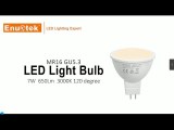 MR16 GU5.3 LED Spot Light Bulbs Spotlights 7W 650Lm 120° Beam Angle Warm White 3000K 12V AC DC GU5.3 Bi-Pin Base Not Dimmable Replace 60W Halogen Lamp 6 Pack