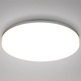 24W LED Large Round Bath Ceiling Panel Light Ceiling Lamp Diameter 33CM IP54 Waterproof CCT Selectable 3000K 4000K 5000K High Brightness 2100Lm Not Dimmable 1 Pack