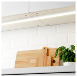 Connectible 2X 5W Kitchen Under Cabinet LED Lamps Under Cupboard Lights Hardwired Neutral White 4000K Lamp Length 313MM with Power Plug and Switch Pack of 2 Lamps