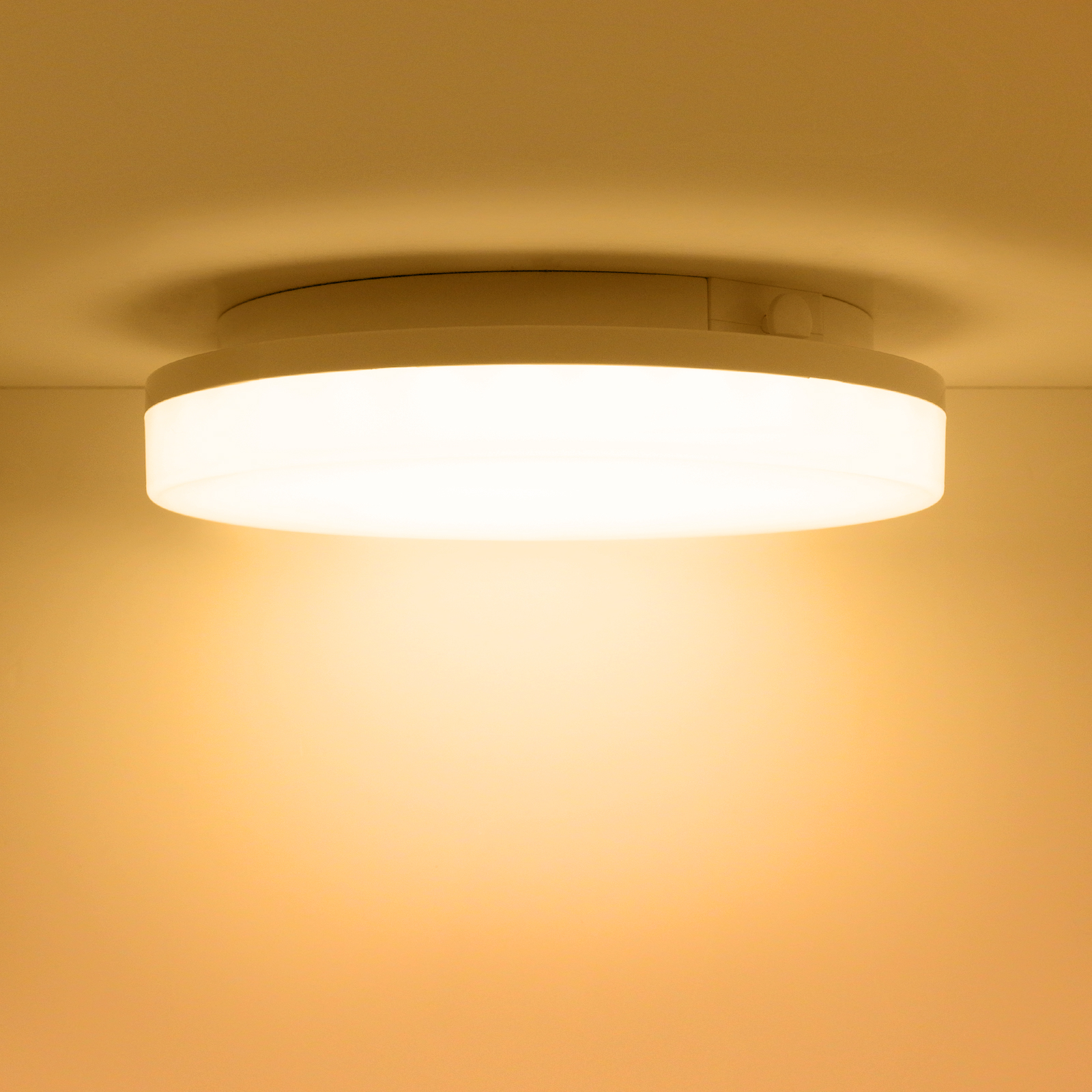 Dimmable 15W LED Bath Ceiling Light, ENUOTEK Flush Mounted Ceiling Lamp, Daylight White 5000K