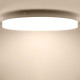 24W LED Large Round Bath Ceiling Panel Light Ceiling Lamp Diameter 33CM IP54 Waterproof CCT Selectable 3000K 4000K 5000K High Brightness 2100Lm Not Dimmable