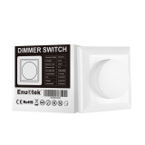 LED Rotary Dimmer Trailing Edge Two Way Compatible Dimmable Light Switch for LED Halogen Incandescent Light Bulb Downlight 5-150W LED 5-300W Halogen Incandescent