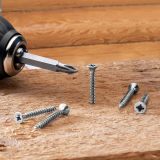 MEIGESI Wood Screws Assortment Kit, 152 pcs, Phillips Tips, Wood Screws, Screws, Assorted Screws, Screws Set, Flat Head Screws, Assorted Wood Screws, Screws Assortment, Screw Set Assortment