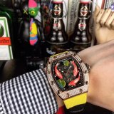 高品質リシャールミル 時計 スーパーコピー メンズ 自動巻き3色