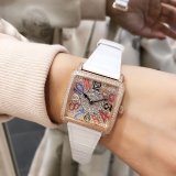 大人気新品フランクミュラー 時計 コピー レディース クオーツ 5色