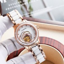 注目度NO.1シャネル 時計 コピー レディース 自動巻き 2色