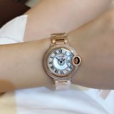 注目度NO.1カルティエ バロンブルー コピーシリーズ レディース クオーツ