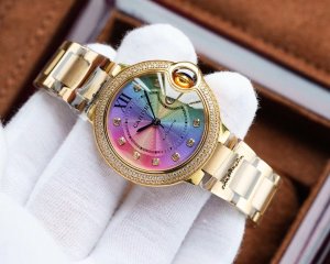 高品質カルティエ バロンブルー コピーシリーズ レディース 自動巻き