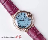 高品質カルティエ バロンブルー コピーシリーズ レディース 自動巻き5色