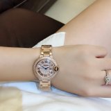 注目度NO.1カルティエ バロンブルー コピーシリーズ レディース クオーツ
