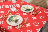 入手困難！ルイヴィトン x シュプリーム 2024新作 テーブルクロス 食卓カバー/机カバー/レストラン/おしゃれ食卓カバー 新居寝具用品