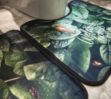 新色登場☆ 他のブランド 2024新作 バスマット3点セット 洗える 便座カバー/足元マット 新居寝具用品