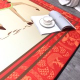 希少♪限定 エルメス 2026新作 カーペット絨毯 人気カーペット新品 オールシーズン 絨毯新居マット 新居寝具用品