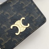 入手困難品！セリーヌ 男女兼用 折り財布 偽物 3510