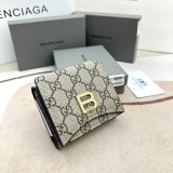 完売必至 ★ バレンシアガ 男女兼用 折り財布 偽物 6002828