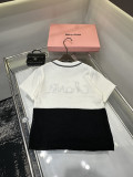 超希少！2026 シャネル 新作 半袖Tシャツ 偽物 2色