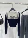 肌触り最高な 2026 ミュウミュウ 新作 長袖Tシャツ 偽物