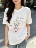 日本未入荷 2026 ルイヴィトン 新作 半袖Tシャツ 偽物 3色