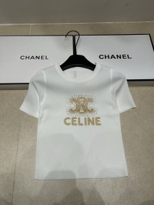 おすすめ 2026 セリーヌ 新作 半袖Tシャツ スーパーコピー 2色