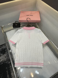 超限定♪ 2026 ミュウミュウ 新作 半袖Tシャツ 偽物