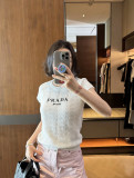 肌触り最高な 2026 プラダ 新作 半袖Tシャツ コピー 3色