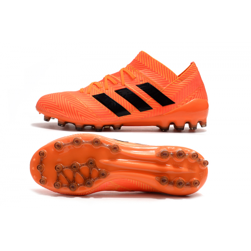 orange messi cleats