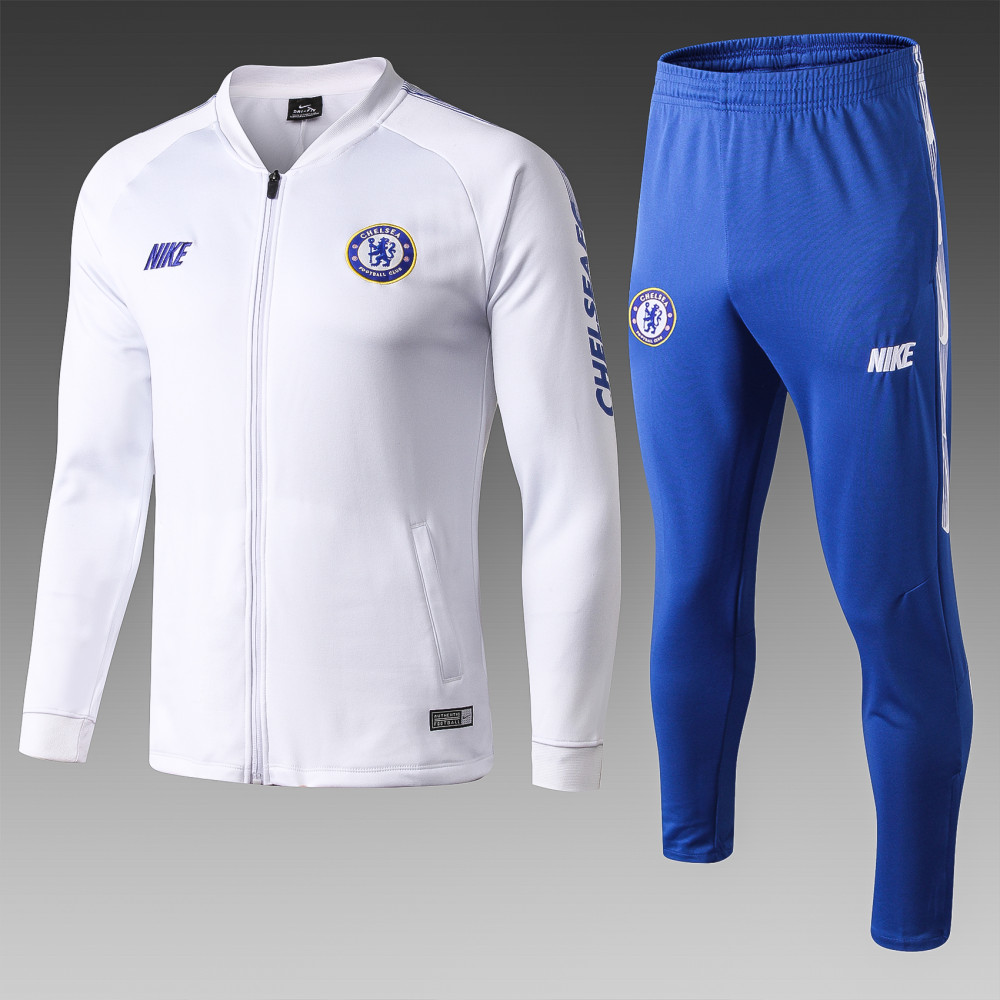 Chelsea White Training Nike Windrunner Jacket Kits 2019 20
