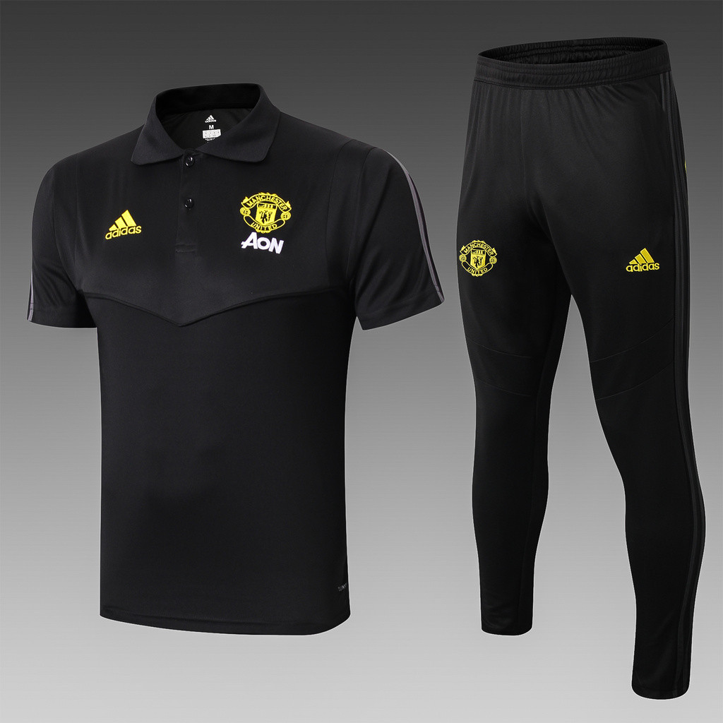 Buy Manchester United Training Suit Polo Shirt Soccer Jersey 2019 20online