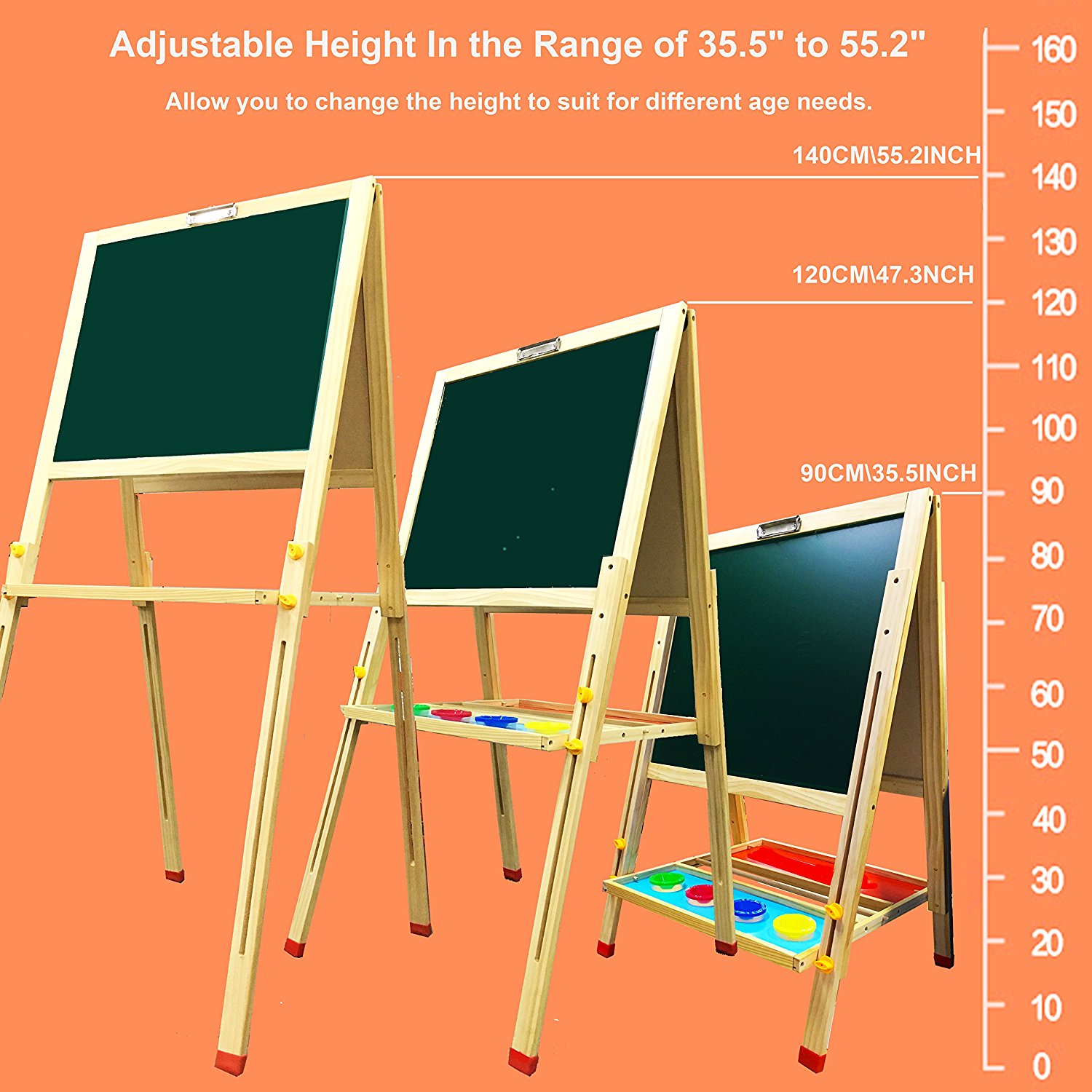 deluxe magnetic standing art easel