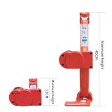 Electric Car Floor Jack 3 Ton/5 Ton All-in-one Automatic 12V Scissor Lift Jack Set for Sedans SUV w/Double Saddles Remote Hydraulic Tire Change Repair Emergency Tool Kits Vehicle Floor Jack Wheel Change