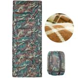 3 Season Flannel Lined Sleeping Bag for Hiking Camping Camo 79  x 32