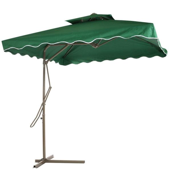 Patio Umbrella,7.2' x 7.2' Square Offset Garden Umbrella,Multi-Role Outdoor Umbrellas