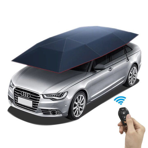 Reliancer Automatic Car Tent W Remote Control Movable Carport Folded Portable Automatic And Manual 2 In 1 Automobile Protection Car Umbrella Sunproof Sun Shade Canopy Cover Universal 157 48 X86 62