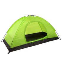 1 Person Backpacking Tent 2 Doors and Vestibules(Lawngreen)