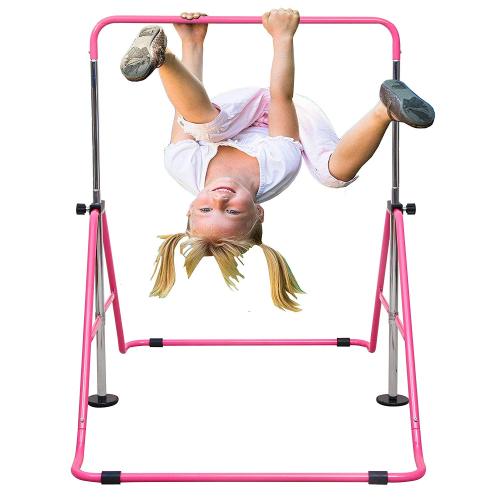 Adjustable Gymnastics Bar Horizontal Training Bar Junior Home Kip Gym  Equipment