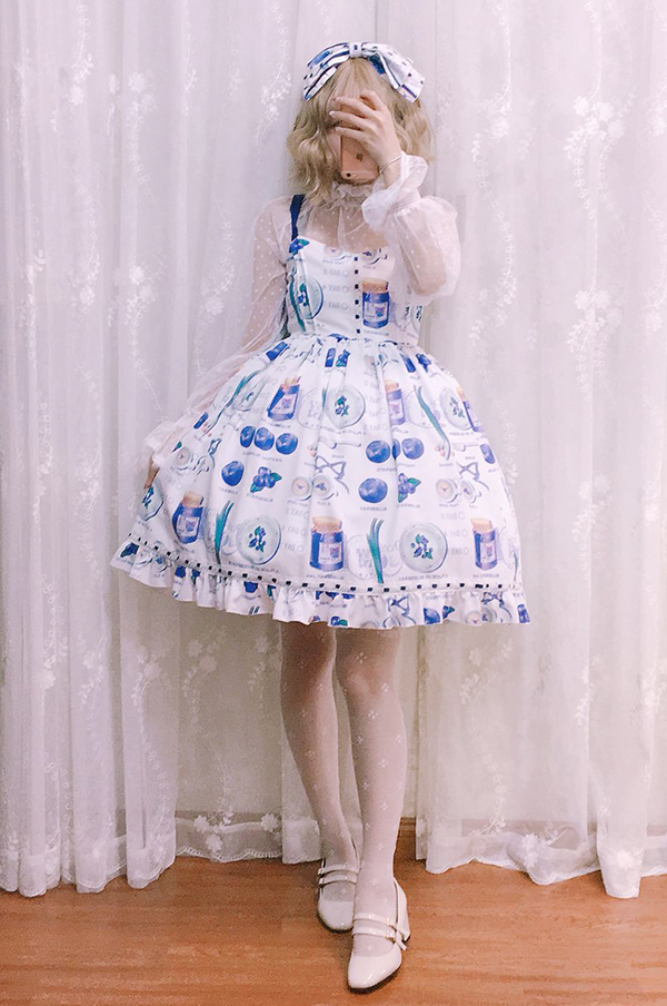 blueberry girl dress
