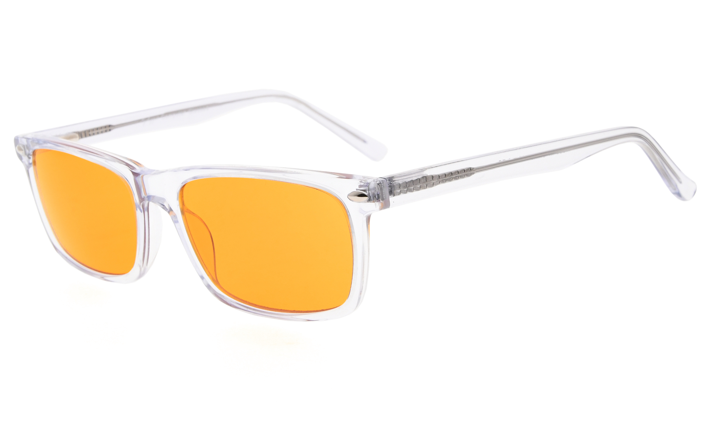 clear orange sunglasses