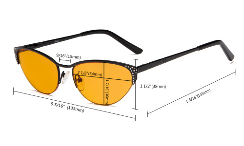 Eyekepper Computer Reading Glasses Blue Light Blocking Anti Uv