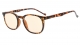UV Protection Tinted Lenses Vintage Computer Glasses for Women and Men CG065