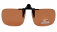 Flip up Sunglasses Clip up Large Polarized And Tinted Lens F69