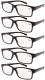 5-pack Vintage Reading Glasses Readers