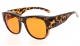 Fit over Computer Glasses Block 100% Blue Light and Anti-UV for Sun Readers Tinted Lens DSXM1802