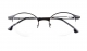 Quality Spring Hinges Half-Rim Oval Round Reading Glasses R1646