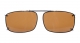 Clip On Polarized Sunglasses With Spring Draw Bar 2 1/4 x1 1/2 inch (58×38MM) C60