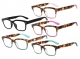 Reading Glasses Stylish Eyeglasses 5 Pairs Mix Color RT1802-5pc-Mix