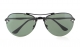 Half-rim Pilot Style Polarized Lens Sunglasses S16016