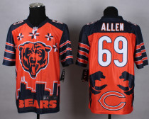 2015 New Chicago Bears #69 Allen New Style Noble Fashion elite jersey