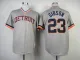 MLB Jerseys Detroit Tigers #23 Gibson Grey 1984 Throwback Jersey