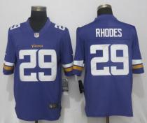 NEW Nike Minnesota Vikings 29 Rhodes Purple 2017 Vapor Untouchable Limited Player